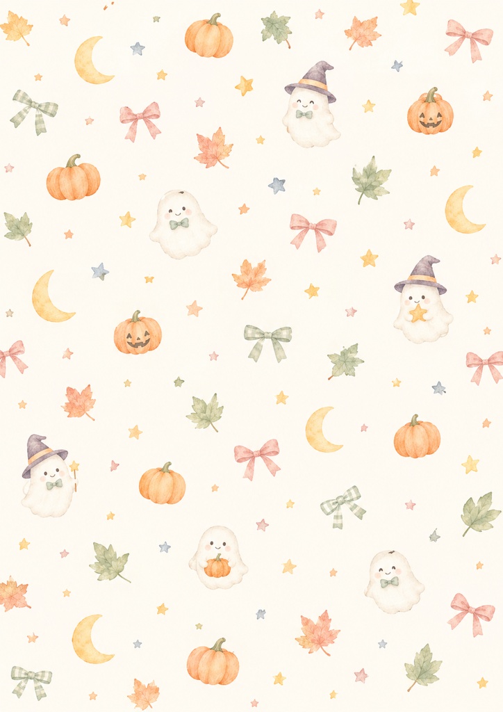 デザインペーパー&コラージュシート ハロウィンセット①