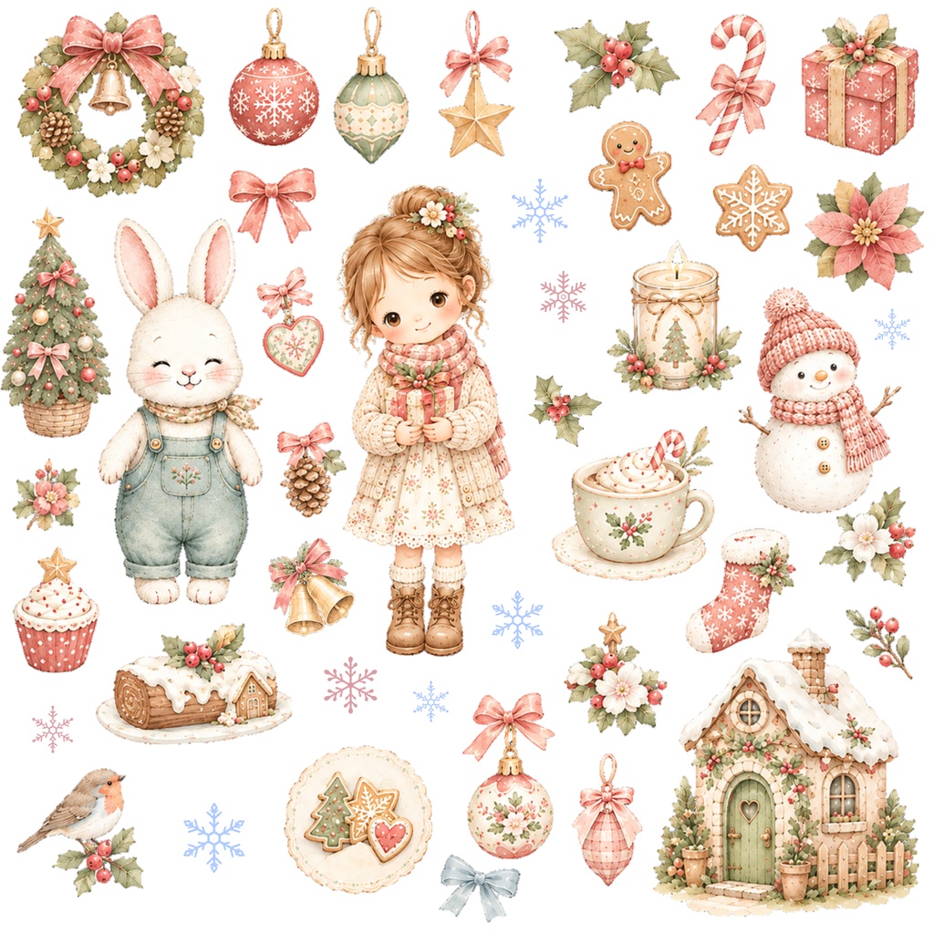 デジタルステッカー クリスマスセット①