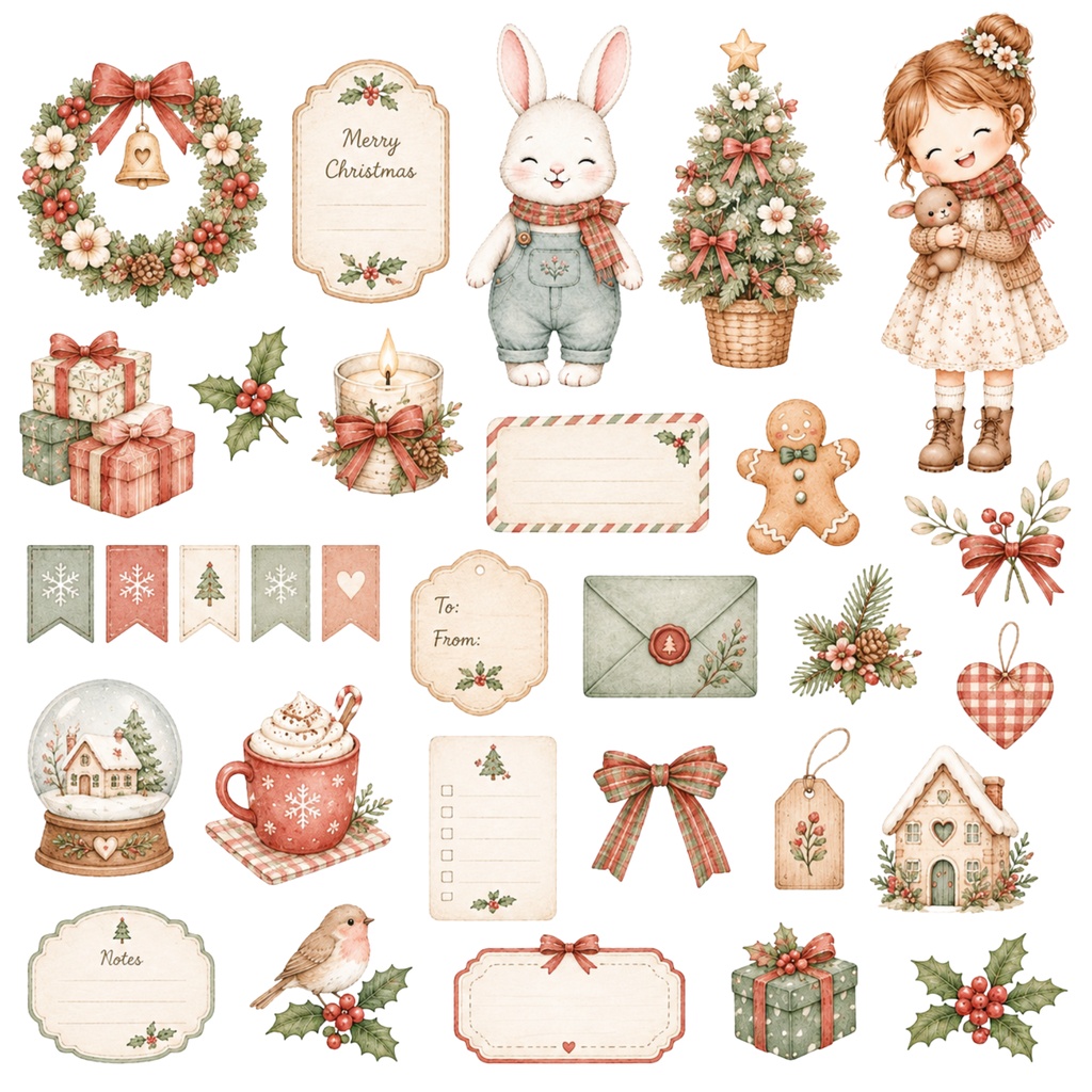 デジタルステッカー クリスマスセット①