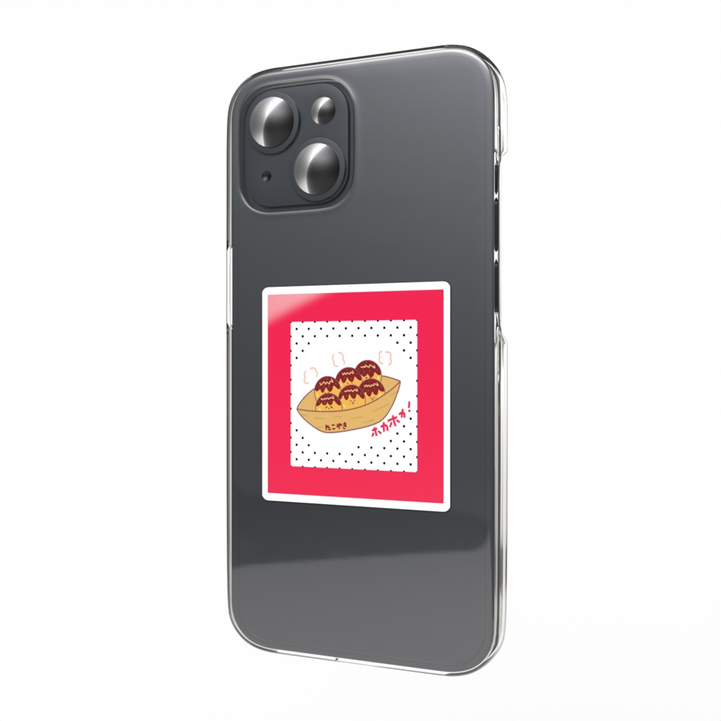 ほかほか!たこ焼きステッカー