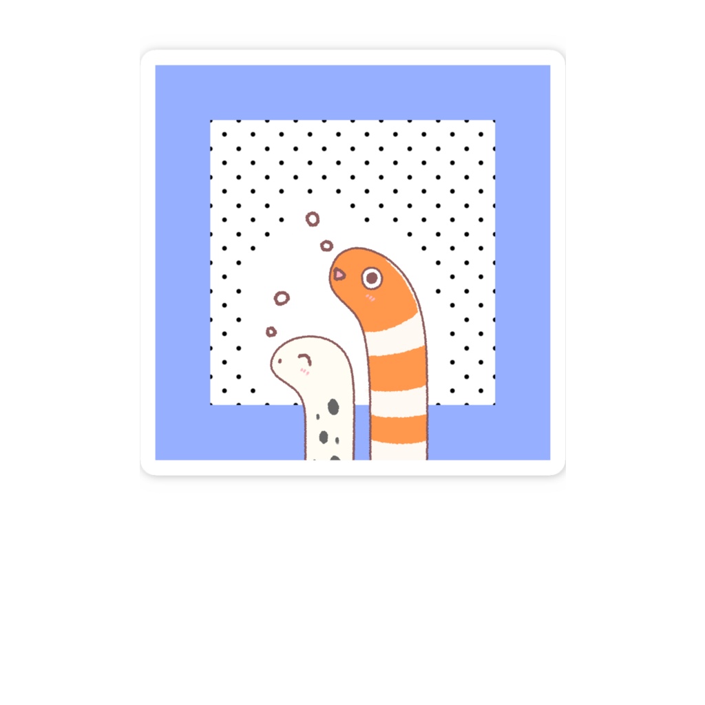 チンアナゴステッカー