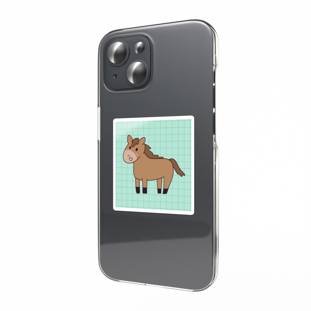 お馬さんステッカー