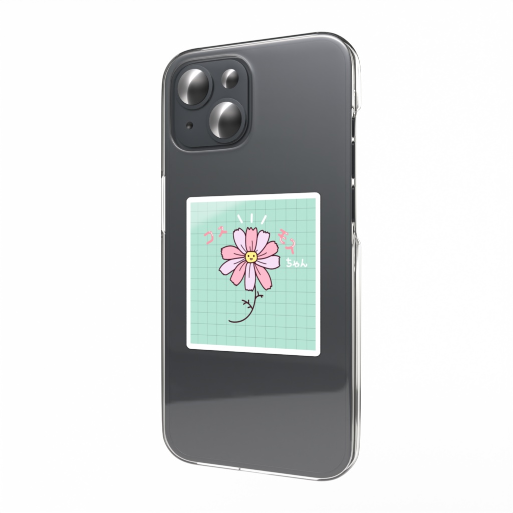 コスモスちゃんステッカー