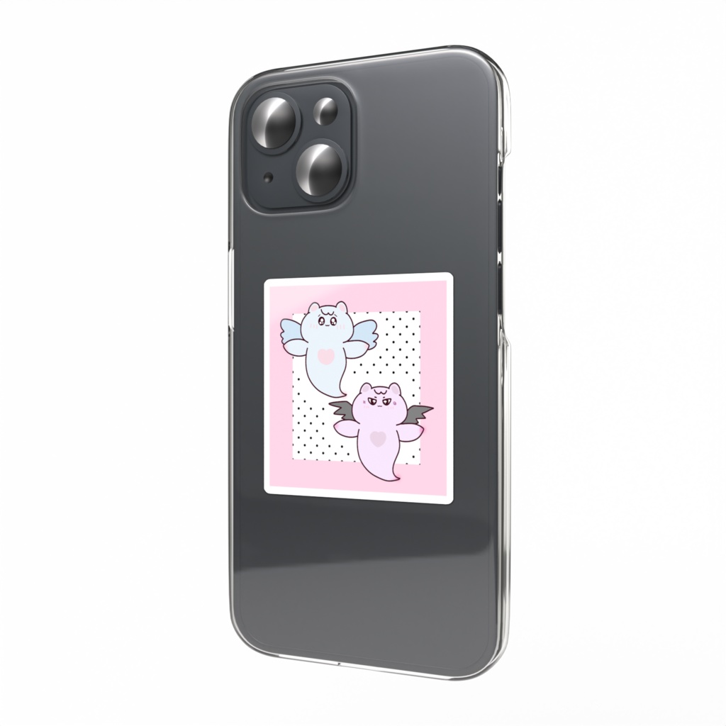 クリオネ天使&悪魔ちゃんステッカー