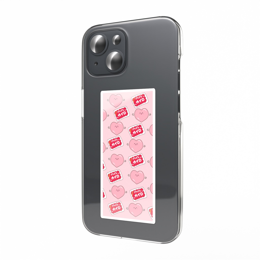 つやぷるハートちゃん&カイロのあったかステッカー