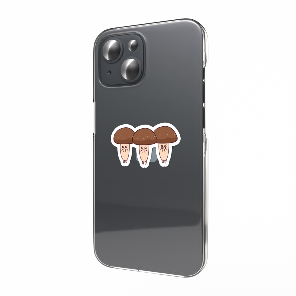 キラキラきのこズステッカー