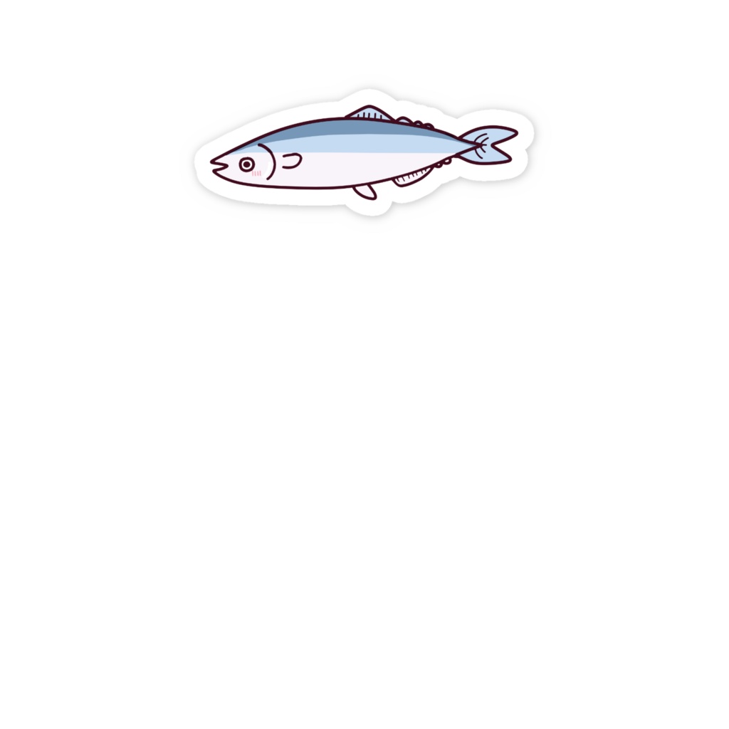 おさかなくんステッカー