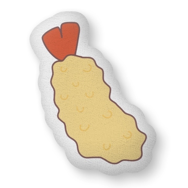 えび天ふかふかクッション