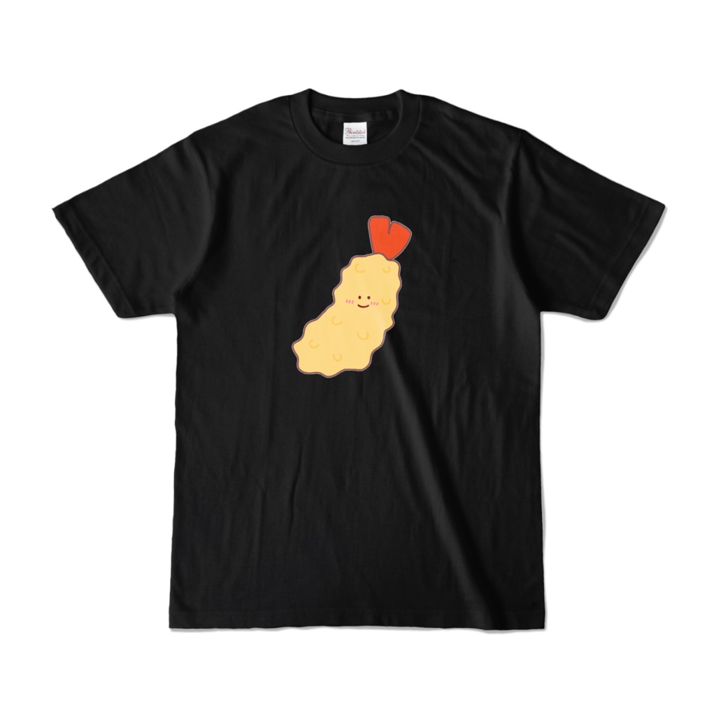 えび天Tシャツ/ブラック