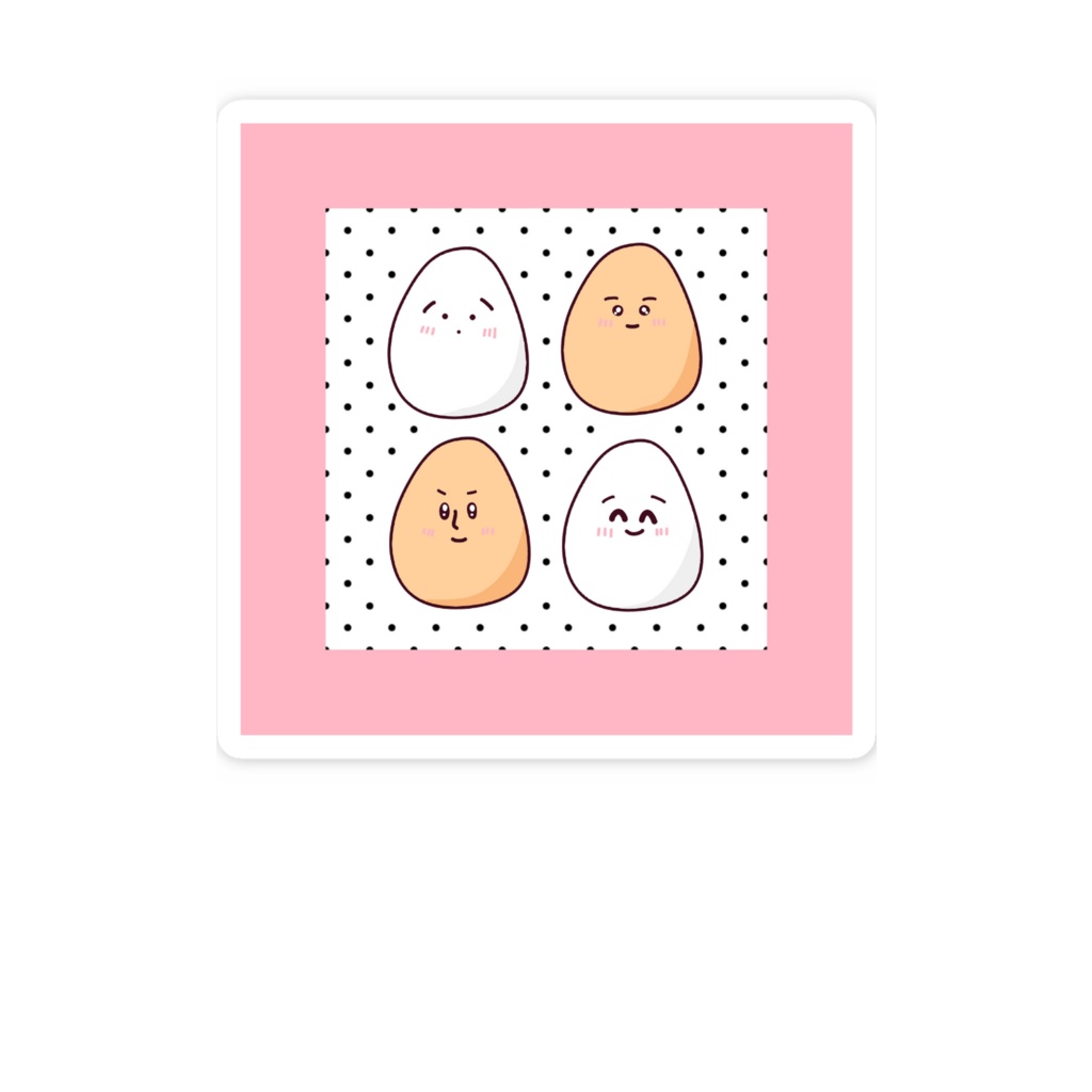 コロコロたまごステッカー