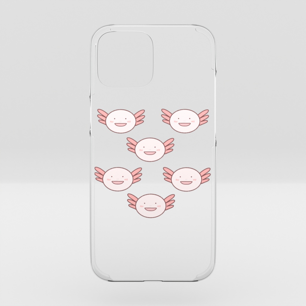 ゆるウーパールーパースマホケースiPhone16