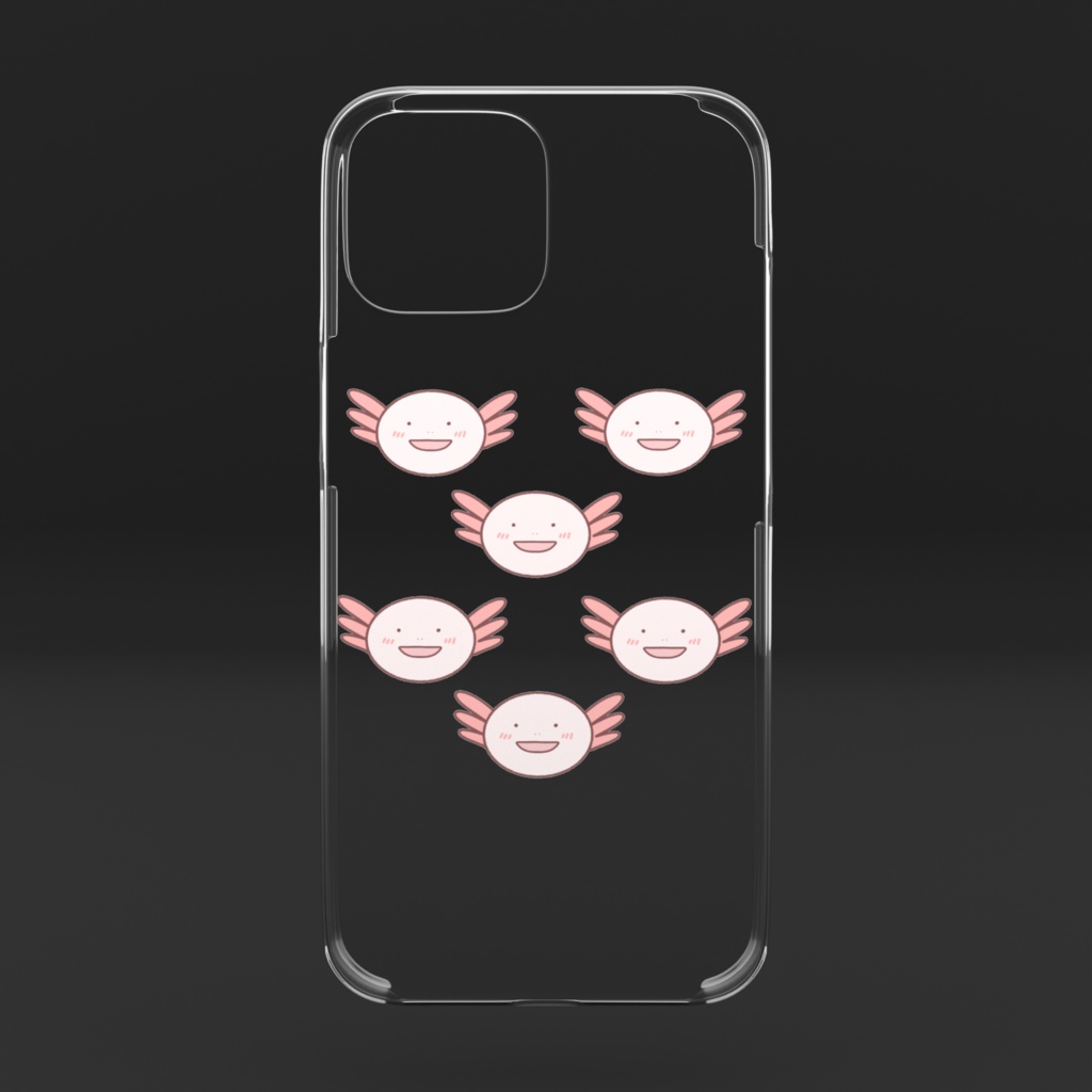 ゆるウーパールーパースマホケースiPhone16