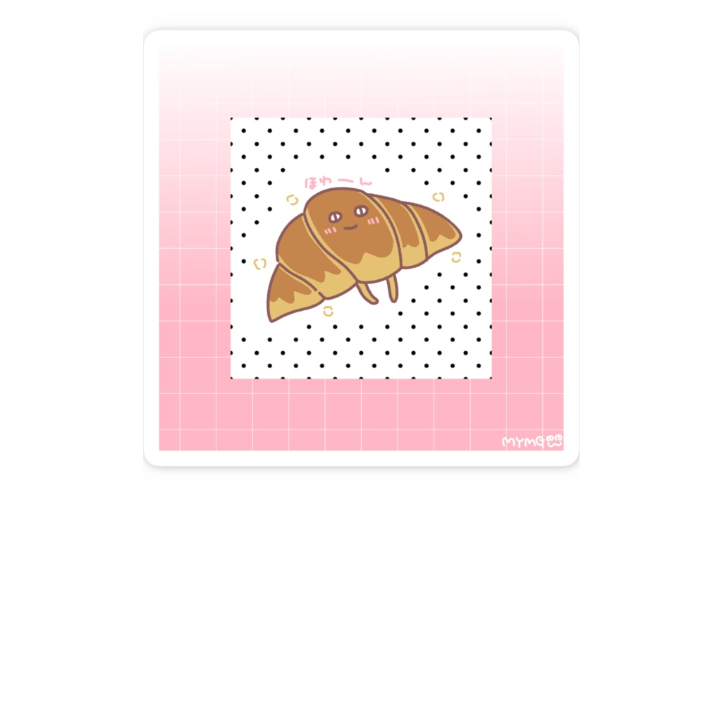 クロワッサンくんステッカー
