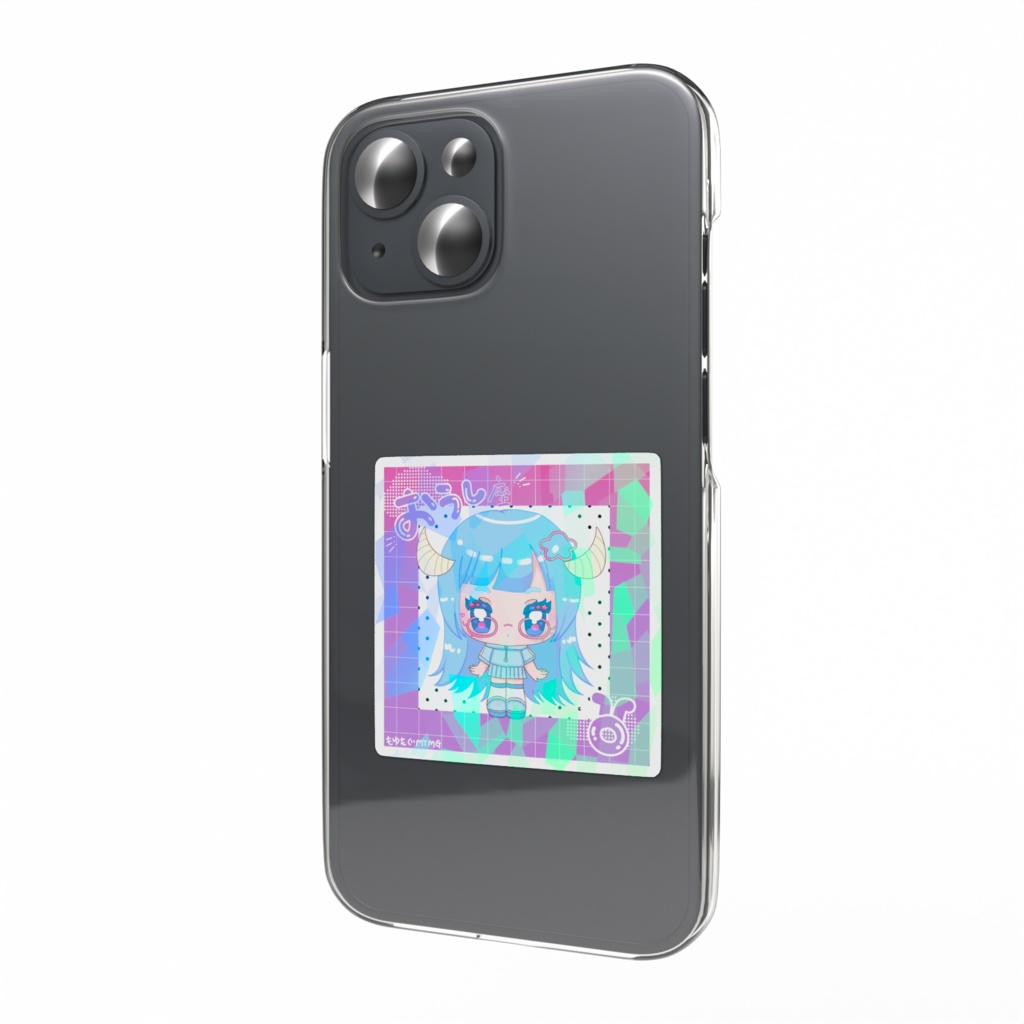 牡牛座ちゃんキラキラホログラムステッカー