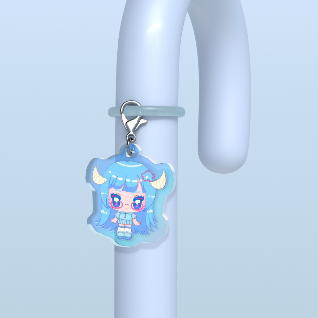 牡牛座ちゃんオーロラめじるしチャーム