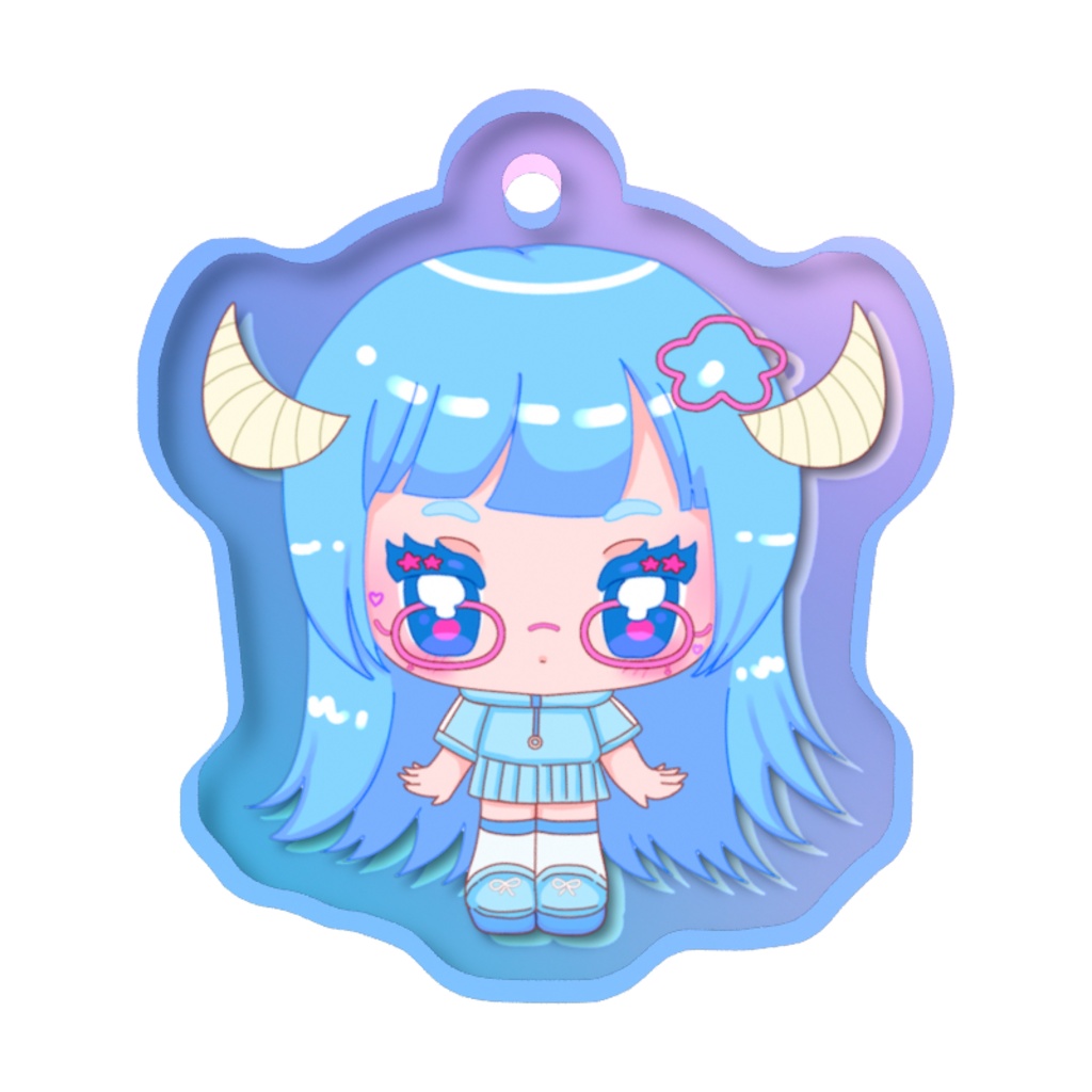 牡牛座ちゃんオーロラめじるしチャーム