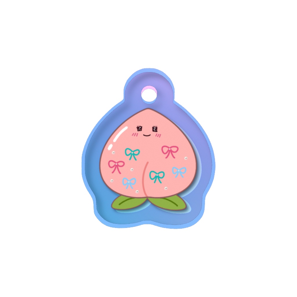 りぼんももちゃんのオーロラめじるしチャーム