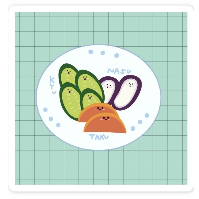 おつけものステッカー