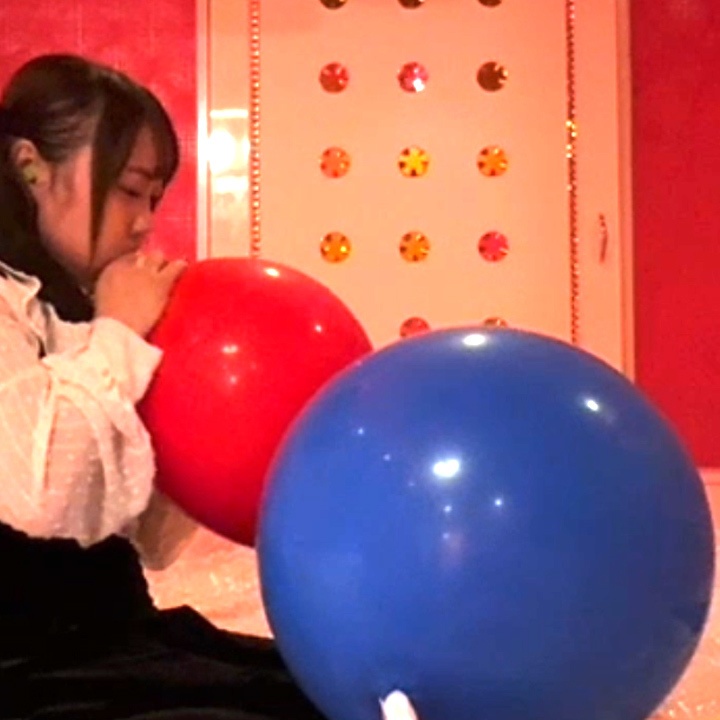 #1-05 巨大風船10分間ふくらまし+口ふくらまし(NON POP)