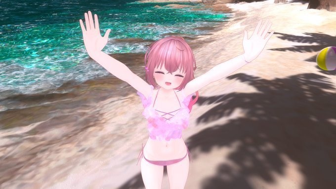 【7アバター対応】サマーフリルビキニ SummerFrillBikini