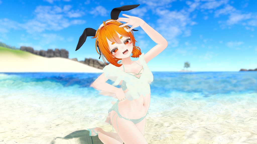 【7アバター対応】サマーフリルビキニ SummerFrillBikini