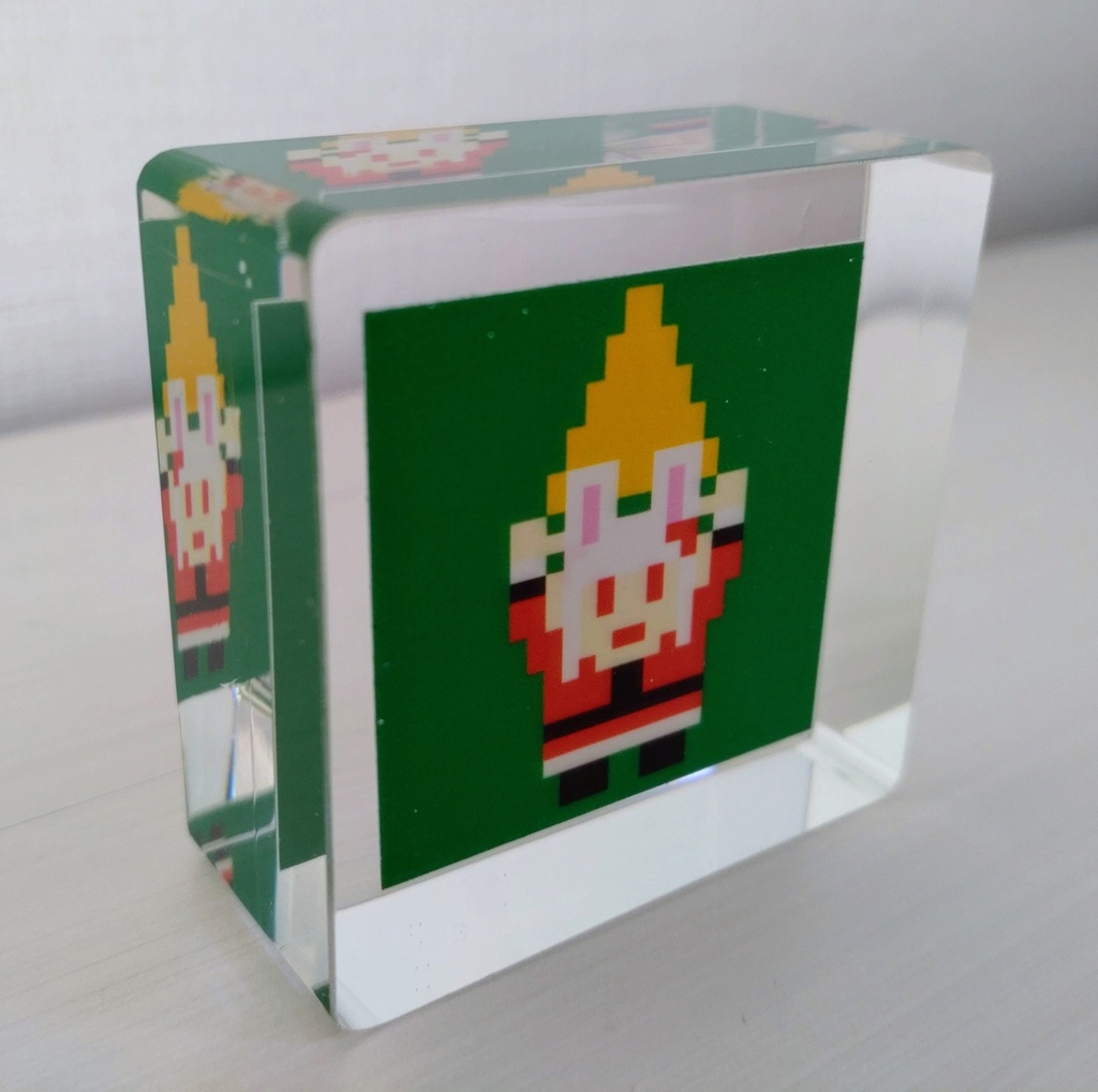 カスタムオーダーレジンブロック