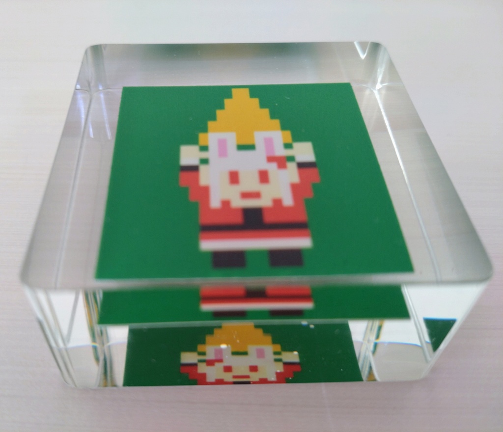 カスタムオーダーレジンブロック