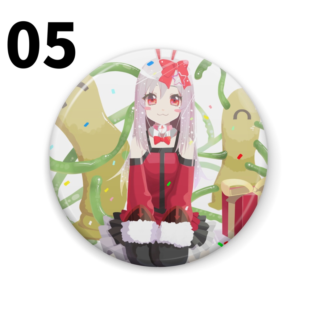 てじり缶バッジ