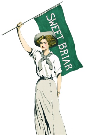 Png画像 緑の旗を持つ女性ポスターレトロイラスト アンティーク レトロ画像素材 Booth