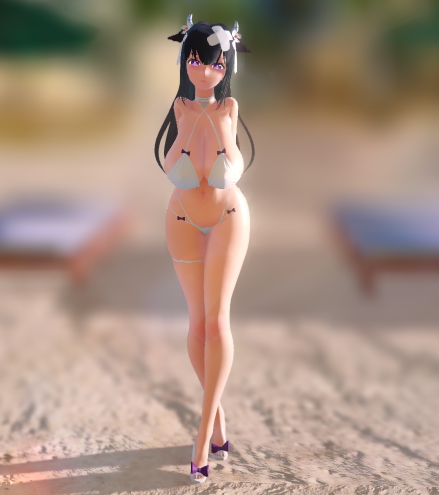 樫野(Kashino) MMDモデル ver.完全な衣装