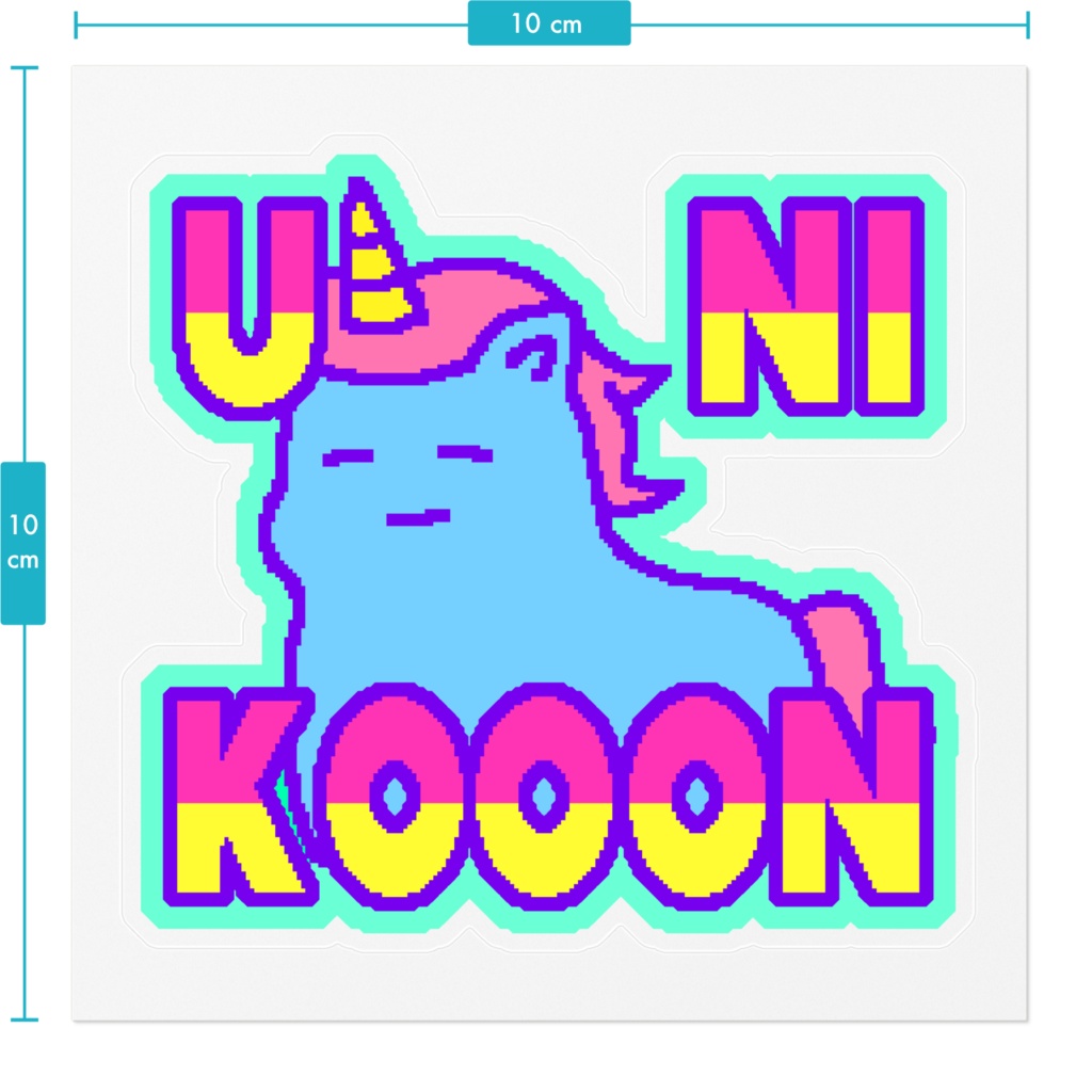 UNIKOOON 透明フチVer.