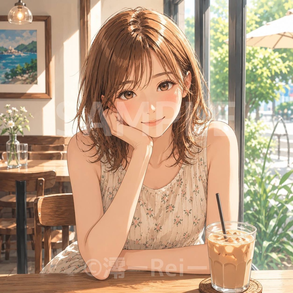カフェの女性たち
