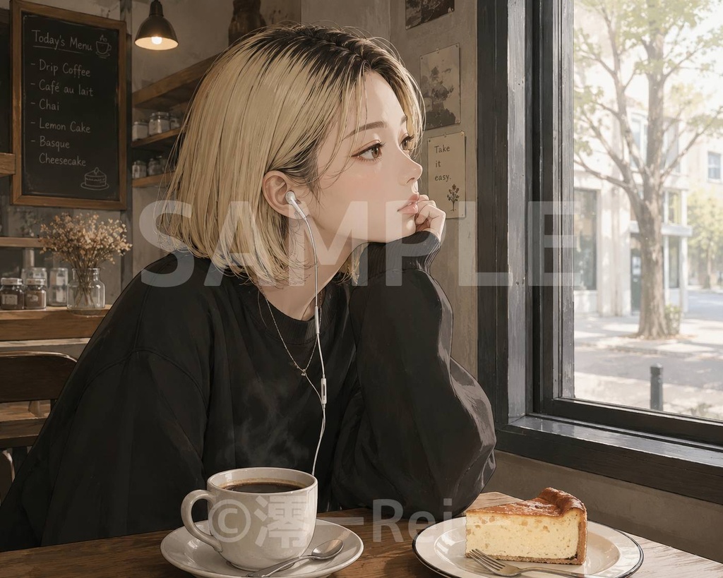 カフェの女性たち