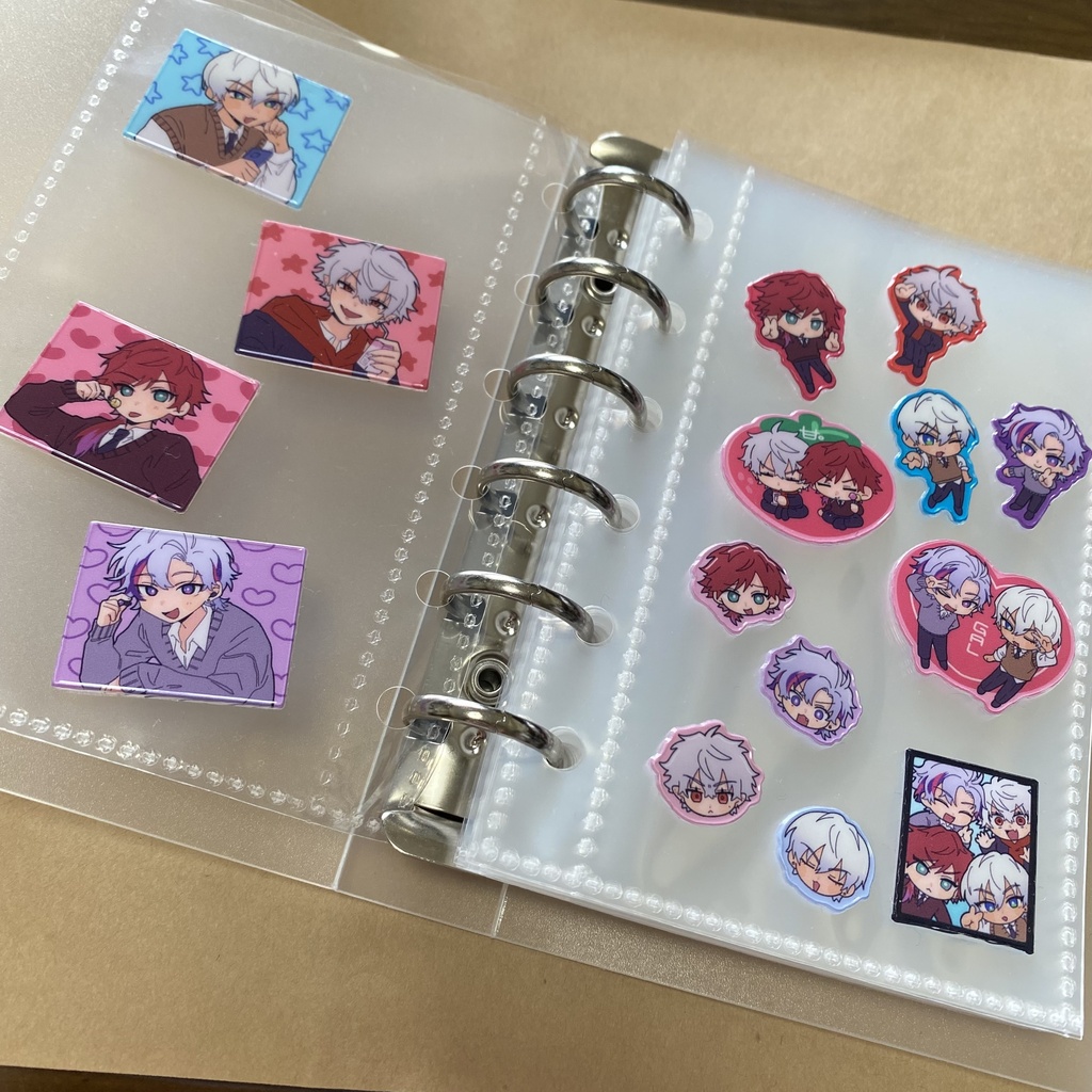 せめよん ぷっくりシール