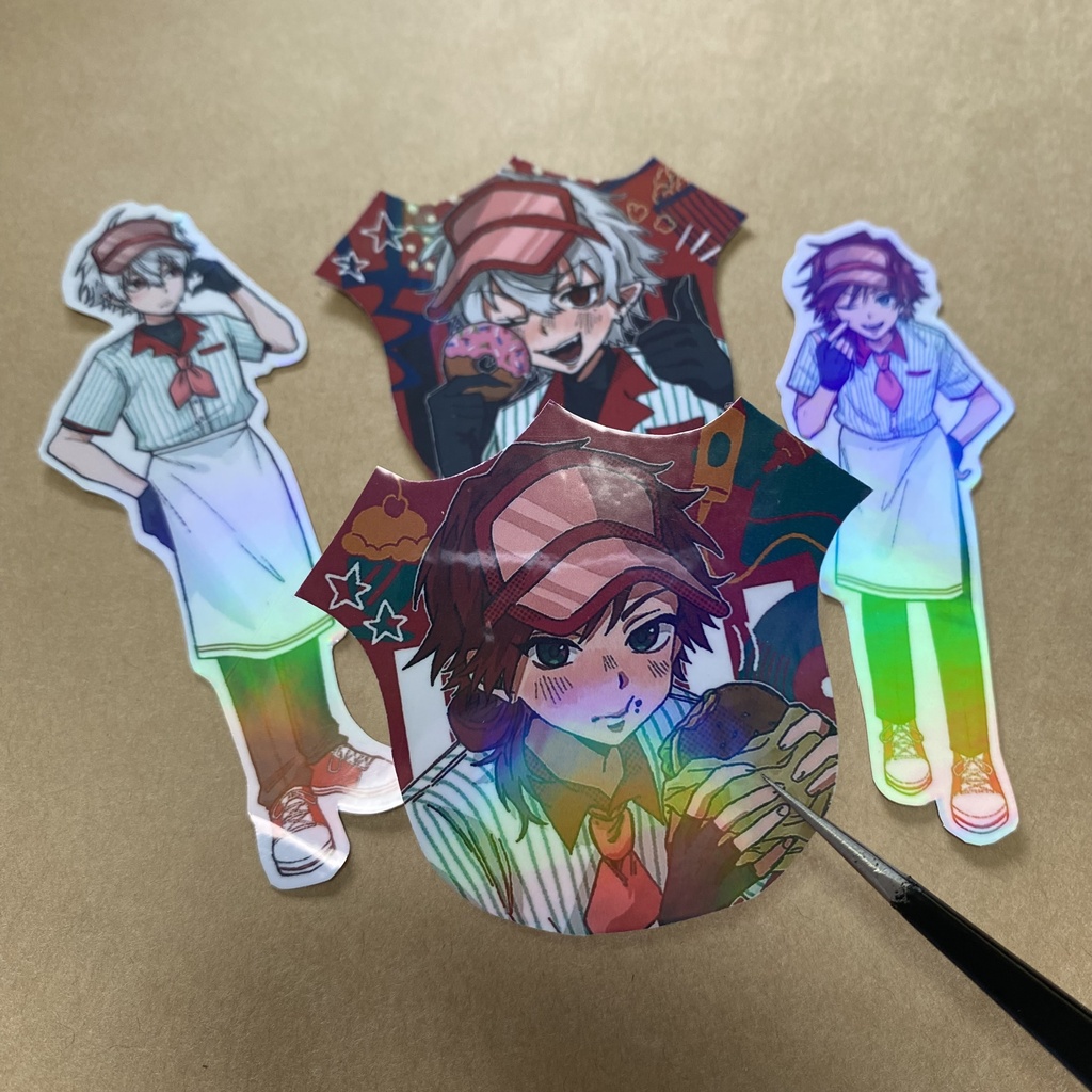 葛葉 ローレン ダイナー ヒョウ柄