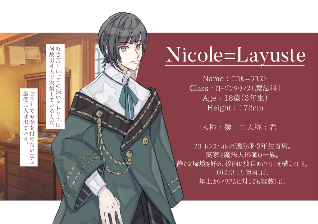 【一次創作ノベルゲーム】Florence-フローレンス-