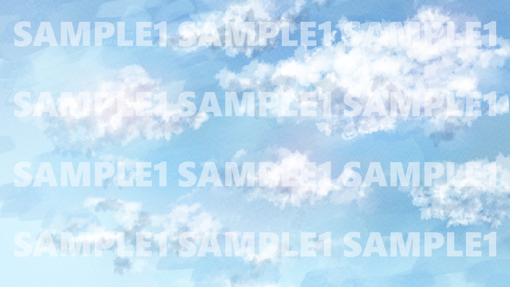 【素材】背景素材 空01