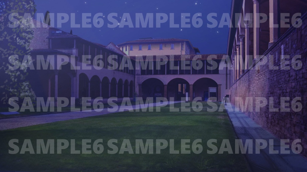 【素材】背景素材 ヨーロッパ外観 2