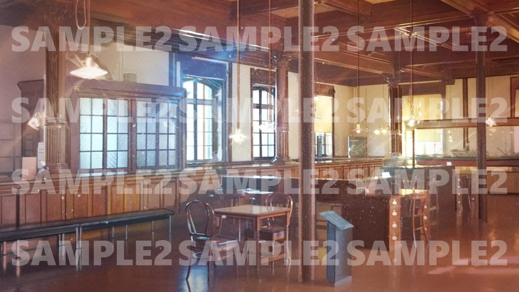 【素材】背景素材 ヨーロッパ室内 1