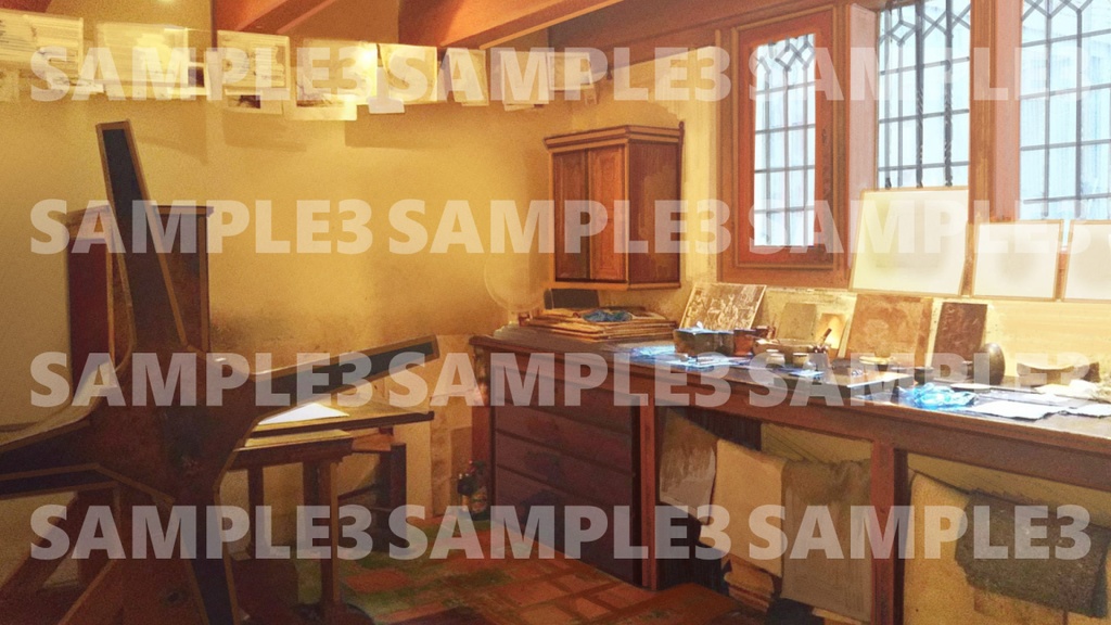 【素材】背景素材 ヨーロッパ室内 3