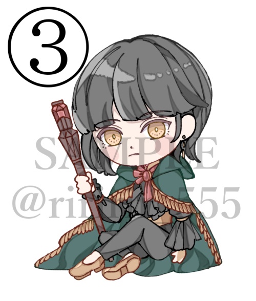 【一次創作グッズ】ミニアクリルスタンド