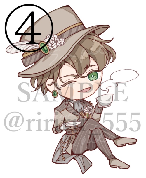 【一次創作グッズ】ミニアクリルスタンド