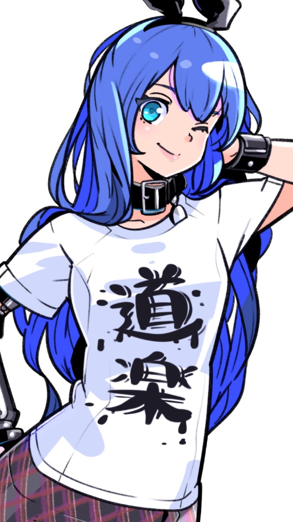 レディースTシャツ「道楽」WM・WLサイズ