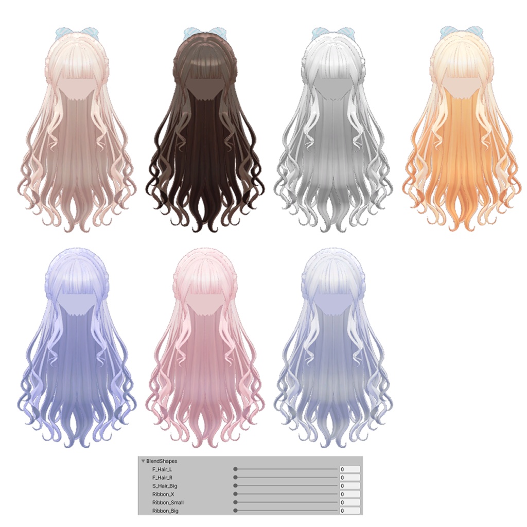 ハーフアップ - お嬢さまヘア