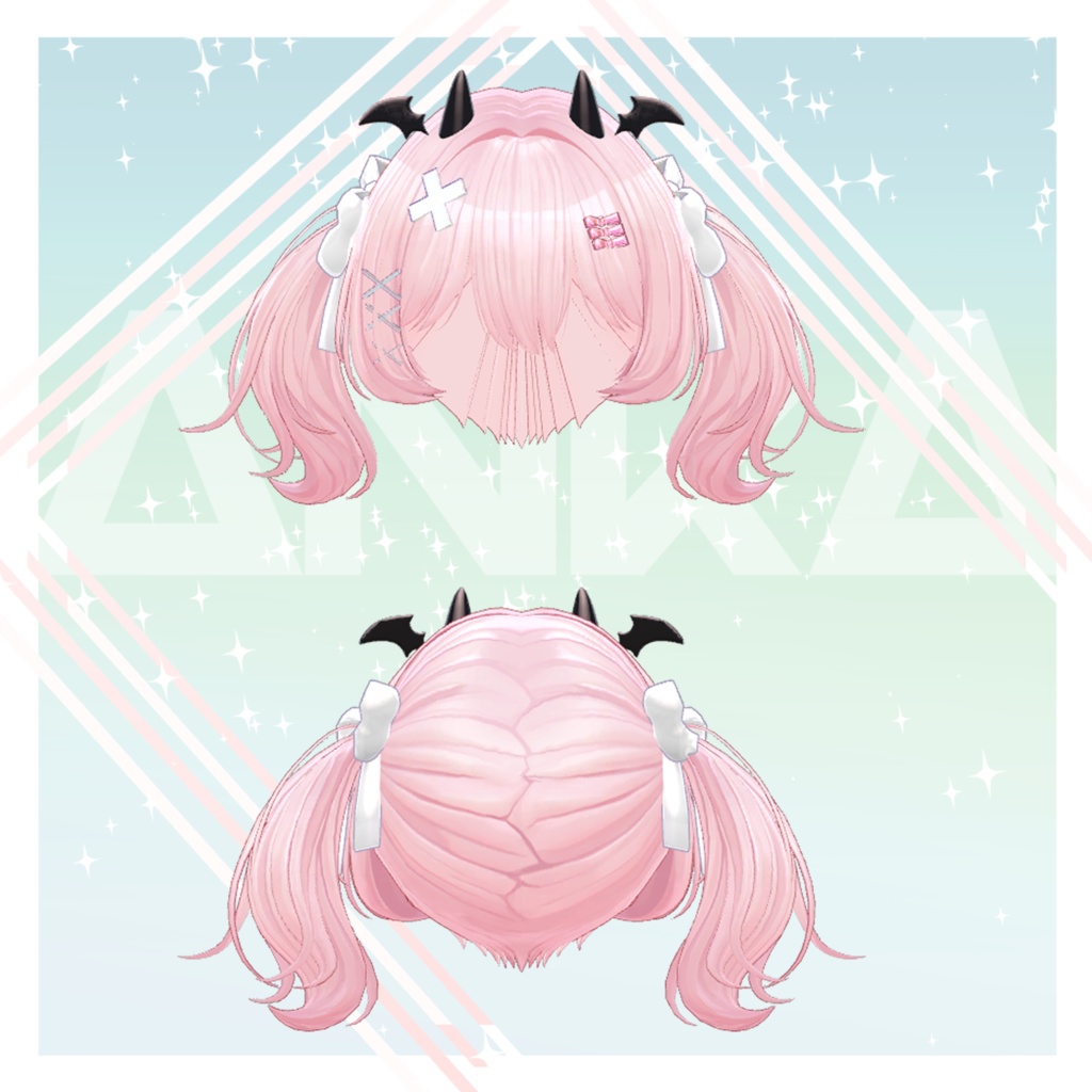 [VRC Hair]  絶対小悪魔! Hair - Remake 缩略图 5