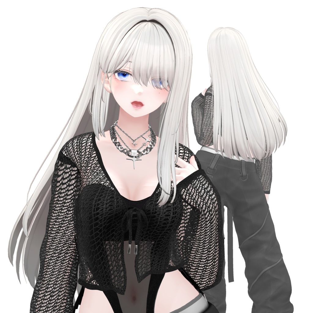 [3Dヘアモデル] ギャルヘアV.2