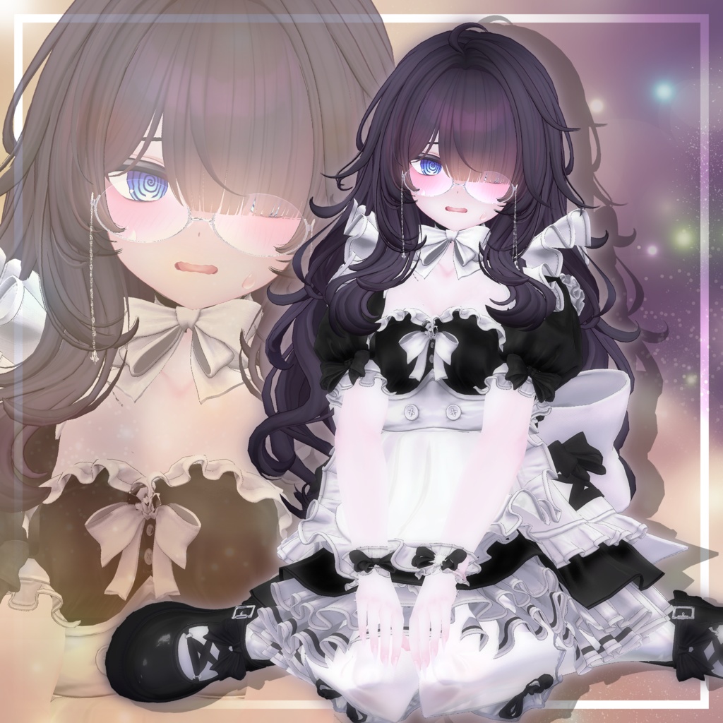 [3Dヘアモデル] Ethereal Waves 缩略图 2