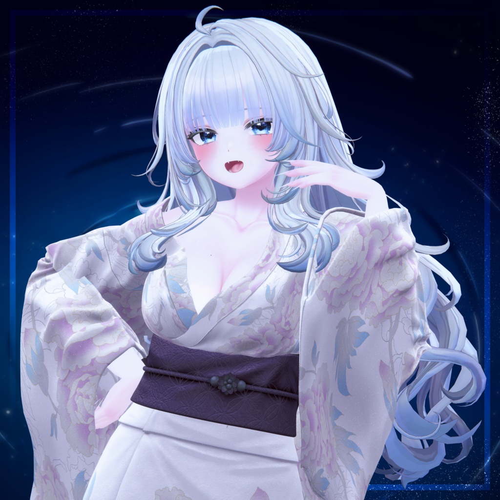 [3Dヘアモデル] Ethereal Waves 缩略图 4
