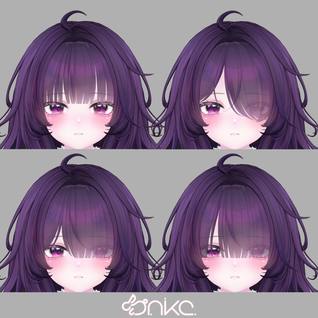 [3Dヘアモデル] Ethereal Waves 缩略图 6