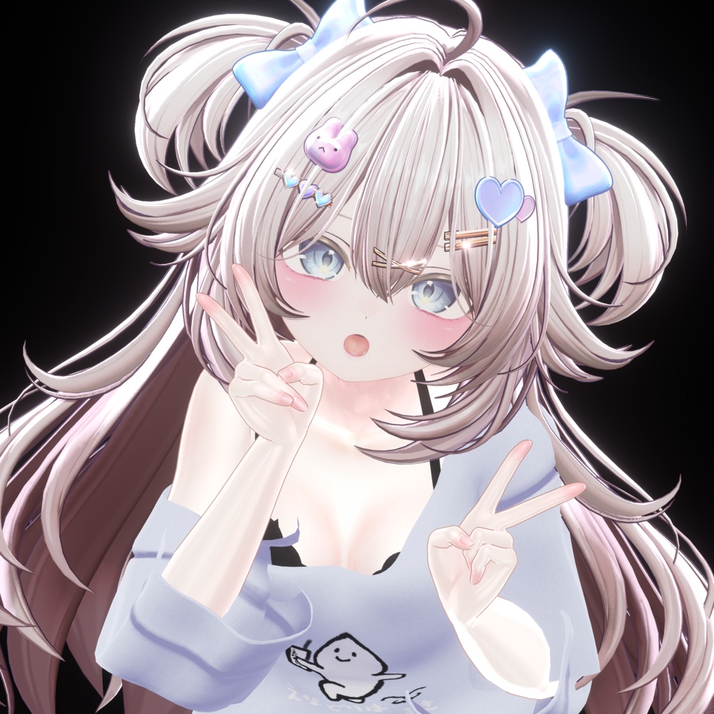 [3Dヘアモデル] Two SIde up